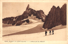 74-MASSIF DU MONT BLANC AIGUILLE DU GEANT-N°LP5134-F/0291 - Andere & Zonder Classificatie