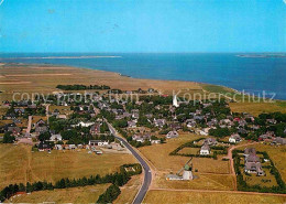 72792201 Amrum Fliegeraufnahme Nebel Mit Wattenmehr Odde Amrum - Andere & Zonder Classificatie