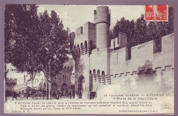 84 - AVIGNON - PORTE De La RÉPUBLIQUE - ATTELAGE - ANIMÉE - - Avignon