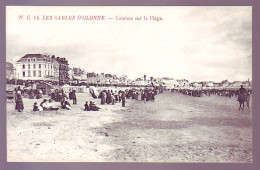 85 - SABLES D'OLONNE - COURSES Sur La PLAGE - ANIMÉE - - Sables D'Olonne