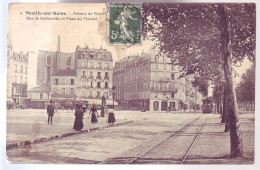 92 - NEUILLY-sur-SEINE - RUE De SABLONVILLE Et PLACE Du MARCHÉ - - Neuilly Sur Seine