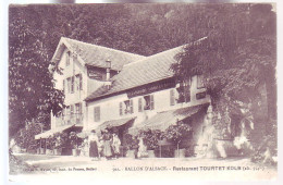 90 - BALLON D'ALSACE - RESTAURANT TOURTET-KOLB - ANIMÉE - - Belfort - Ville