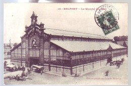 90 - BELFORT - Le MARCHÉ COUVERT - ANIMÉE - - Belfort - Ville