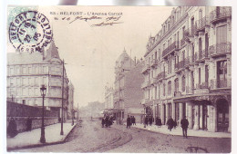 90 - BELFORT - AVENUE CARNOT - ANIMÉE - - Belfort - Stad