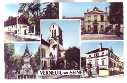 78 - VERNEUIL-sur-SEINE - MULTIVUES De La VILLE - - Verneuil Sur Seine