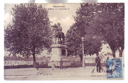 77 - MONTEREAU - STATUE De NAPOLÉON - ANIMÉE - - Montereau