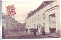 77 - PROVINS - Le QUARTIER DeCAVALERIE - ANIMÉE - - Provins