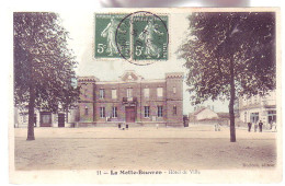 41 - LAMOTTE-BEUVRON - HTEL De VILLE  - ANIMÉE - COLORISÉE - - Lamotte Beuvron