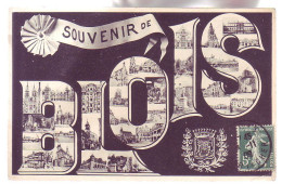 41 - BLOIS - LETTRES - MULTIVUES De La VILLE - - Blois