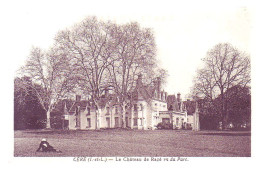 37 - CERÉ La RONDE - CHÂTEAU De RAZE - ANIMÉE - - Autres & Non Classés