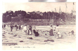 35 - DINARD - SUR La PLAGE - ANIMÉE - - Dinard