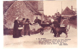 36 - AU BERRY - GROUPE En COSTUME - ATTELAGE - ANIMÉE - - Autres & Non Classés