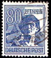 Allemagne Interzone Poste Obl Yv:47 Mi:957 Homme Au Marteau (Beau Cachet Rond) - Afgestempeld