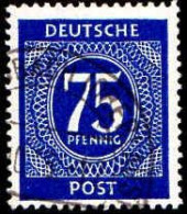 Allemagne Interzone Poste Obl Yv:24 Mi:934 Chiffre (TB Cachet Rond) - Used