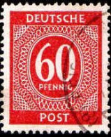 Allemagne Interzone Poste Obl Yv:23 Mi:933 Chiffre (Beau Cachet Rond) - Usati