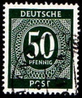 Allemagne Interzone Poste Obl Yv:22 Mi:932 Chiffre (TB Cachet Rond) - Used