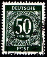 Allemagne Interzone Poste Obl Yv:22 Mi:932 Chiffre (TB Cachet Rond) - Usados