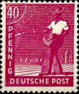 Allemagne Interzone Poste N** Yv:43 Mi:954 Semeur Pli - Mint