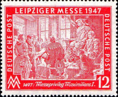 Allemagne Interzone Poste N** Yv:30 Mi:965 Leipziger Messe Verleihung Des Messeprivileg (Petit Def) Pli - Mint