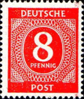 Allemagne Interzone Poste N** Yv: 7 Mi:917 Chiffre - Mint