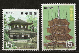 Japon 1969 N° Y&T : 933 Et 934 Obl. - Usados