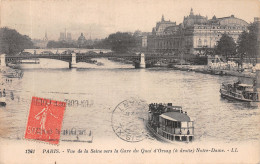 75-PARIS GARE DU QUAI D ORSAY-N°4189-A/0297 - Pariser Métro, Bahnhöfe