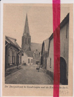 Gendringen - De Dorpsstraat & Kerk - Orig. Knipsel Coupure Tijdschrift Magazine - 1937 - Unclassified