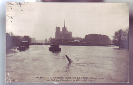 75 - PARIS - PORT De La TOURNELLE Et LACITE INONDES - - Inondations De 1910
