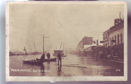 75 - PARIS - QUAI De La GARE INONDÉE - - Inondations De 1910