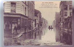 75 - PARIS -  RUE De La FEDERATION   GRENELLE - - Alluvioni Del 1910