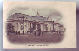 75 - PARIS - Le GRAND PALAIS - ANIMÉE - COLORISÉE - - Andere Monumenten, Gebouwen
