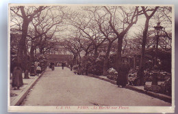 75 - PARIS - MARCHE Aux FLEURS - ANIMÉE - - Straßenhandel Und Kleingewerbe