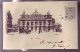 75 - PARIS - L'OPERA - ATTELAGE - ANIMÉE -    - Paris (08)