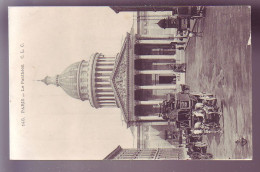 75 - PARIS - Le PANTHEON - ATTELAGE - ANIMÉE -    - Panthéon