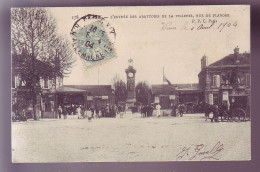 75 - PARIS -  ENTRÉE Des ABATTOIRS De La VILLETTE - RUE DE FLANDRE - ANIMÉE -    - Paris (19)