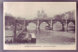 75 - PARIS - PONT Des TOURNELLES - PENICHES - - Die Seine Und Ihre Ufer