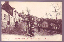 80 - MONTDIDIER - RUE ADRIEN Et RUE FREZON En 1914 - ANIMÉE - - Montdidier