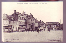 80 - ALBERT - PLACE D'ARMES - ANIMÉE - ATTELAGE - - Albert