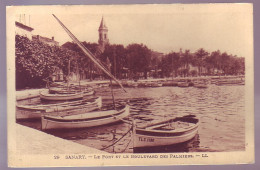 83 - SANARY - PORT Et BOULEVARD Des PALMIERS -  - Sanary-sur-Mer