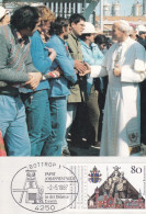 PAPA GIOVANNI PAOLO II DURANTE IL SUO VIAGGIO DEL 1987 IN GERMANIA - Popes