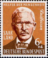 Sarre Poste N** Yv:423 Mi:441 Friedrich Wilhelm Raiffeisen - Unused Stamps