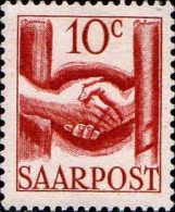 Sarre Poste N** Yv:231 Mi:239 Poignée De Main - Unused Stamps