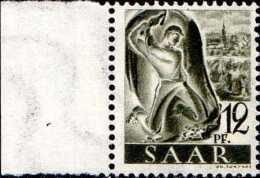 Sarre Poste N** Yv:201 Mi:211I Extracteur Bord De Feuille - Unused Stamps