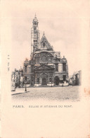 75-PARIS EGLISE SAINT ETIENNE DE MONT-N°4190-A/0139 - Churches