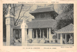 75-PARIS EXPO COLONIALE INTERNATIONALE PAVILLON DE L ANNAM-N°4189-H/0243 - Expositions