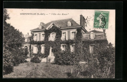 CPA Gerponville, Villa Des Roses  - Otros & Sin Clasificación