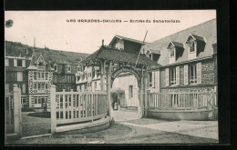 CPA Les Grandes-Dalles, Entrée Du Sanatorium  - Other & Unclassified