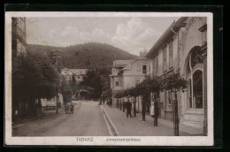 AK Tabarz, Zimmerbergstrasse Am Cafe Kornhass  - Tabarz