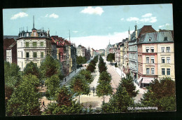 AK Köln-Neustadt, Strassenblick In Den Hohenstaufenring  - Koeln