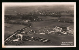 AK Bad Dürrheim, Gesamtansicht, Flugzeugaufnahme  - Bad Dürrheim